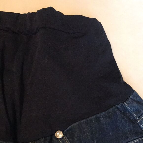 Bella Vida Bling Trimmed Maternity Jeans - Size S - Picture 9 of 12